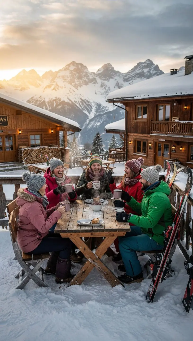A serene riverbank along the Danube, with people enjoying a leisurely stroll and scenic views.