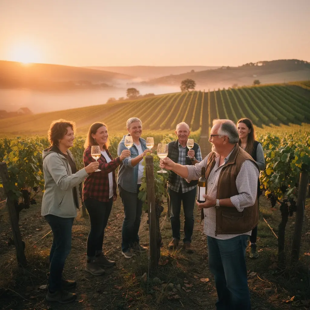 A picturesque view of the High Tatras mountains during sunrise, showcasing their majestic peaks.